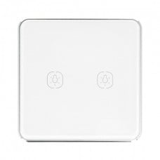 2-channel touch wall switch Tuya LS2 ZigBee