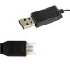 USB įkroviklis 1S - 3.7V baterijoms - Molex 51005 kištukas - 55cm laidas