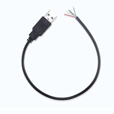 USB plug with 30cm cable - USB power cable