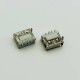 USB female socket AF10.0 short body 2 pins DIP - 10 pcs - THT