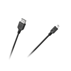 USB - mini USB cable Black