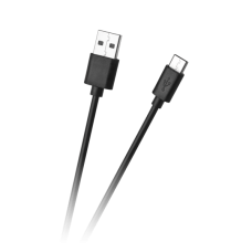 USB - USB C kabelis 1m Juodas