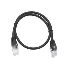 UTP cable PATCHCORD 0.5m Black