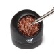 Copper tip cleaner with a stand