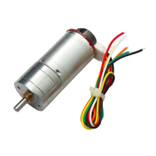 JGA25-370 DC Gear motor with Speed Encoder 6V 100RPM