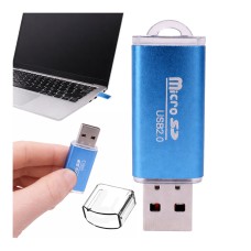 USB2.0 to Micro SD adapter - MicroSD TF memory card reader - mix colors