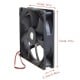 Ventiliatorius LY-1225M12S - 12V - 0.25A - 120x120x25mm - 2 kontaktų