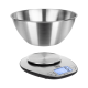 Kitchen scale with bowl