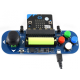 Waveshare Gamepad modulis su vairasvirte ir mygtukais skirtas Micro:bit 14500 Li-ion