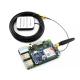 Waveshare LTE GPS HAT - NB-IoT/LTE/GPRS/GPS SIM7000E - Modelis Skirtas Raspberry Pi 3B+/3B/2B/Zero