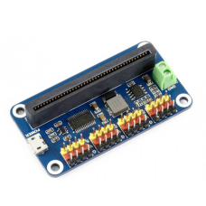 Waveshare PWM servo variklių valdiklis skirtas Micro:bit 16 kanalų 12-bit 5V