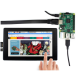 Waveshare Capacitive Touch Display for Raspberry Pi 3B+/3B/2B/Zero - LCD IPS 7