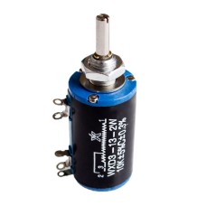 WXD3-13-2W Shaft Dia 10K Ohm Rotary Side Multiturn Potentiometer