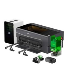 xTool P2S 55W CO2 + xTool F1 Fiber ir diodinės dviejų šaltinių lazerinės graviravimo staklės - All-In-One rinkinys