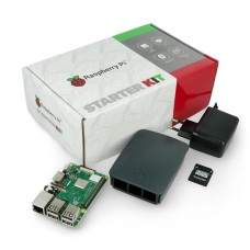 Set of Raspberry Pi 3B+ WiFi + 32GB microSD + official accessories