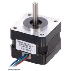 Stepper motor SY35ST28-0504A 200 steps/rev 10V / 0.5A / 0.1Nm