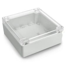 Plastic box Kradex ZP150 IP67 light gray 150x150x60mm