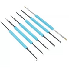 A set of tools for electronics 6 pcs for PCB service