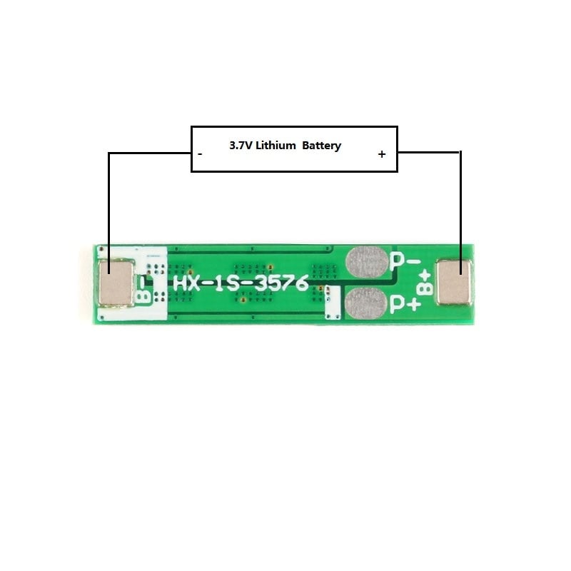 Плата защиты литий ионного аккумулятора схема Li-ion Lithium Battery 18650 Charging and protection Board 1S 12A